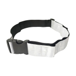 Reflective PVC Belt - White PVC Vinyl Reflective Safety Belt